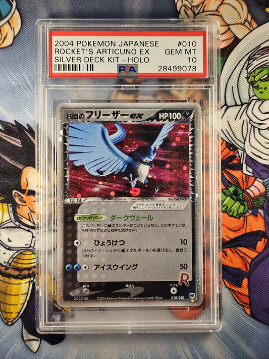 Rocket's Articuno PSA 10 Japanese Unlimited