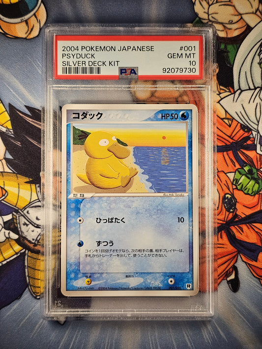 Psyduck Silver Deck PSA 10 Unlimited