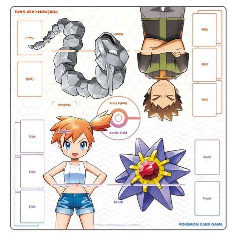 Misty and Brock double size playmat